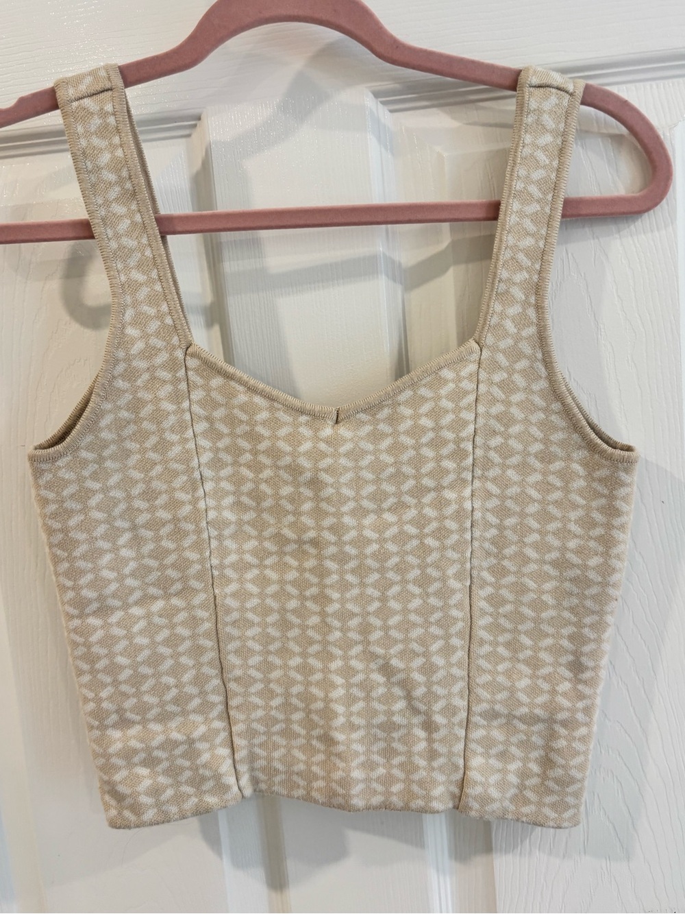 Abercrombie Knit Patterned Tank Top M